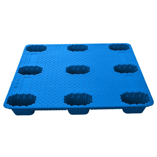 軒盛塑業(yè)1210九腳吹塑托盤10kg