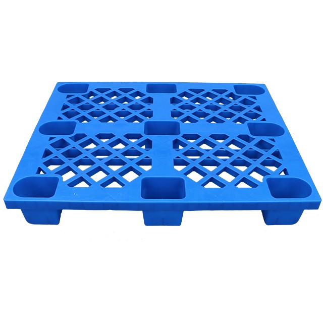 1008網(wǎng)格九腳塑料托盤叉車