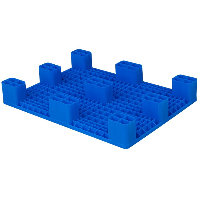 8060平板九腳塑料托盤