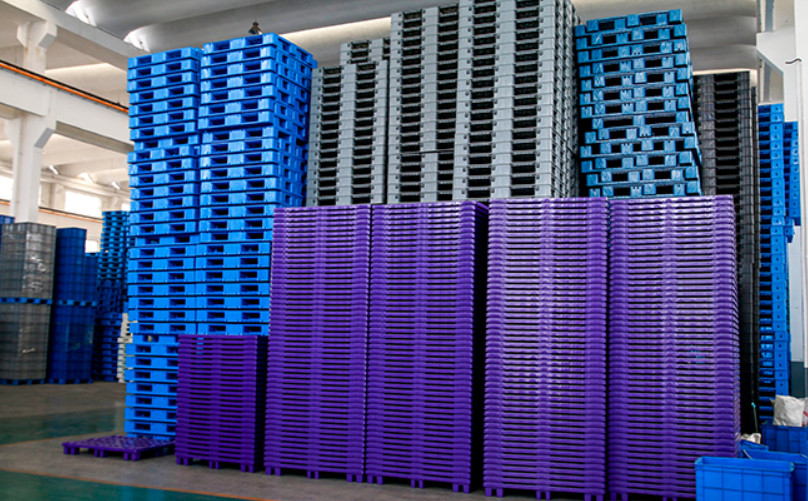 塑料托盤倉庫展示